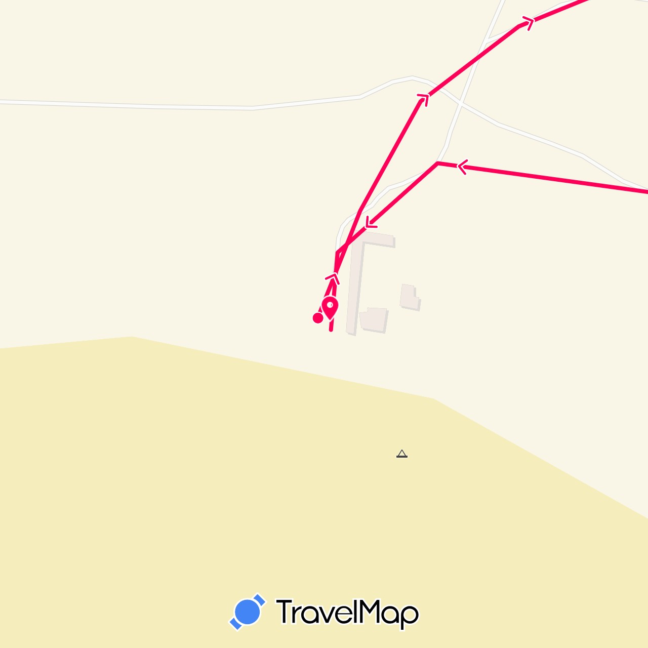 TravelMap itinerary: driving, 205 africa raid in Morocco (Africa)