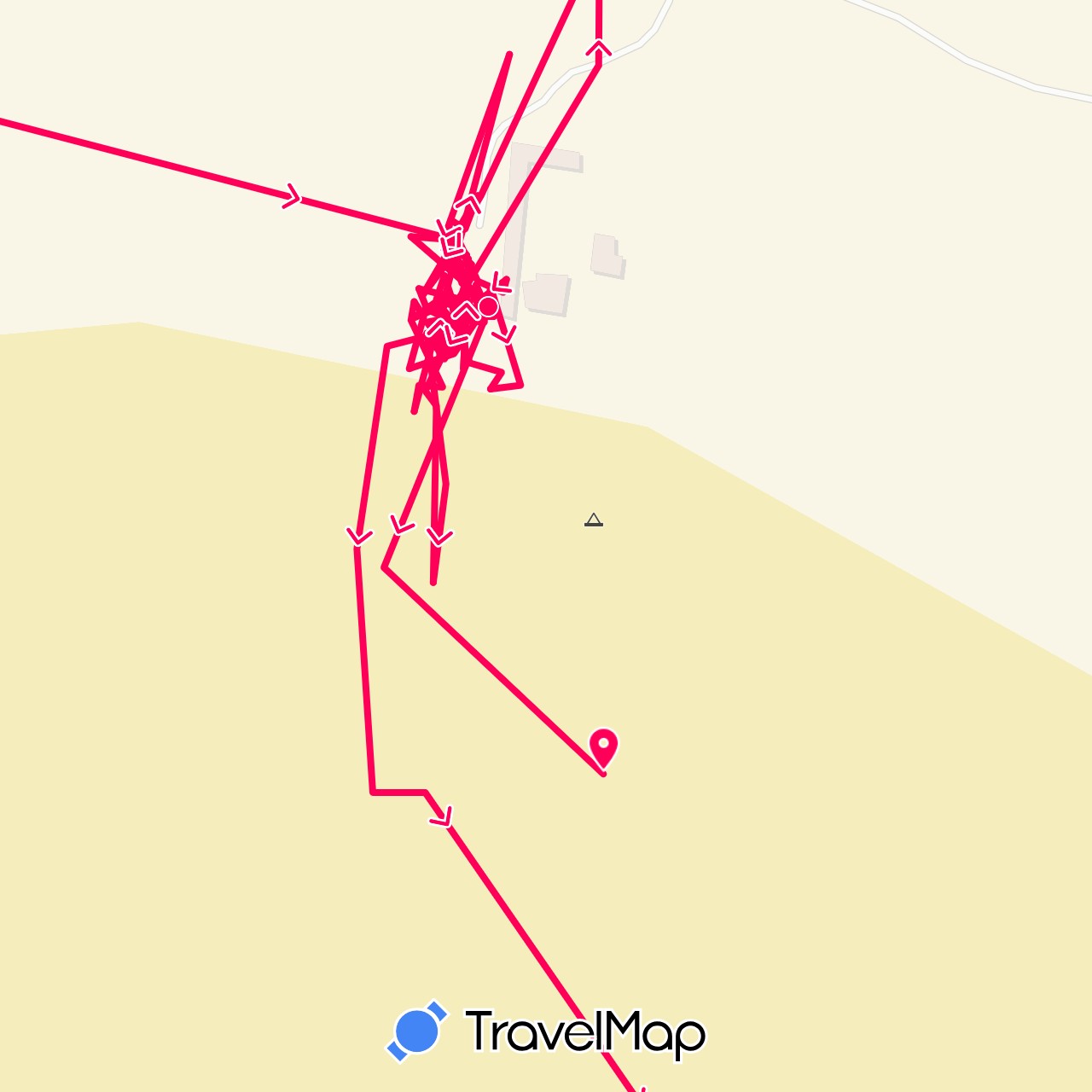 TravelMap itinerary: driving, 205 africa raid in Morocco (Africa)